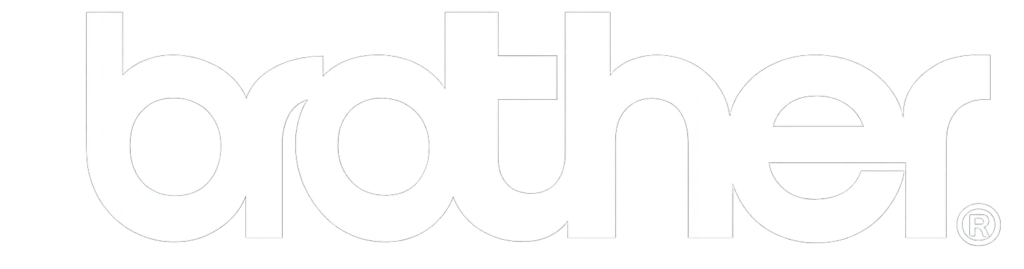 Brother Logo weiß